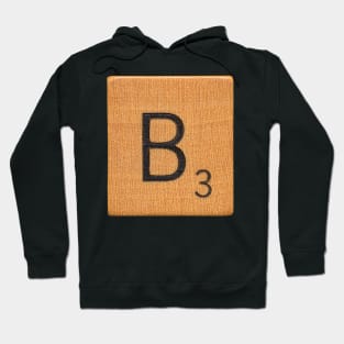 Scrabble Tile 'B' Hoodie